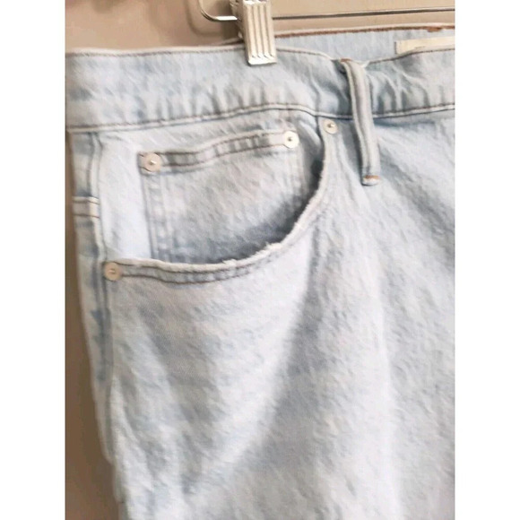 Madewell The Perfect Vintsge Jeans Womens Size 33  Blue Straight Fit Dist… - Picture 3 of 9